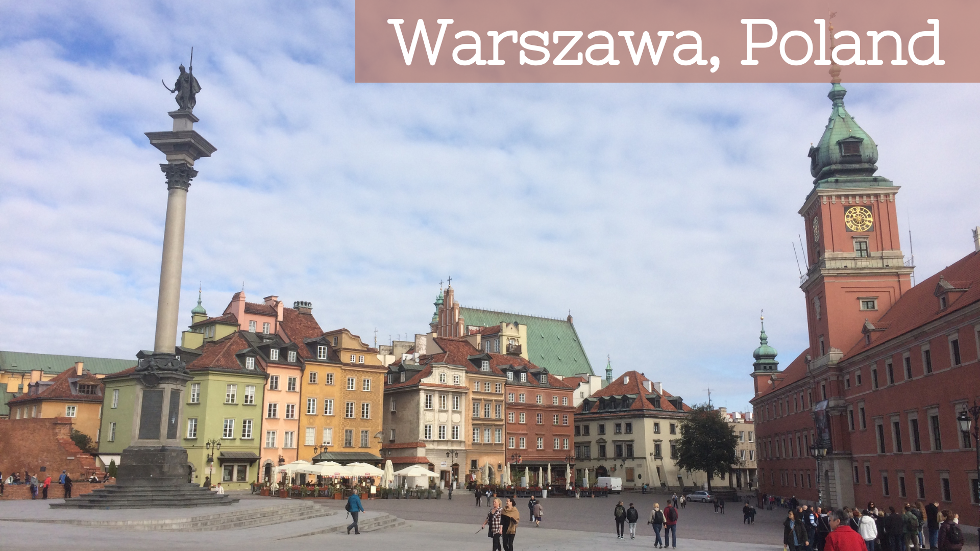 歴史地区は世界遺産！～ワルシャワの街を散策～